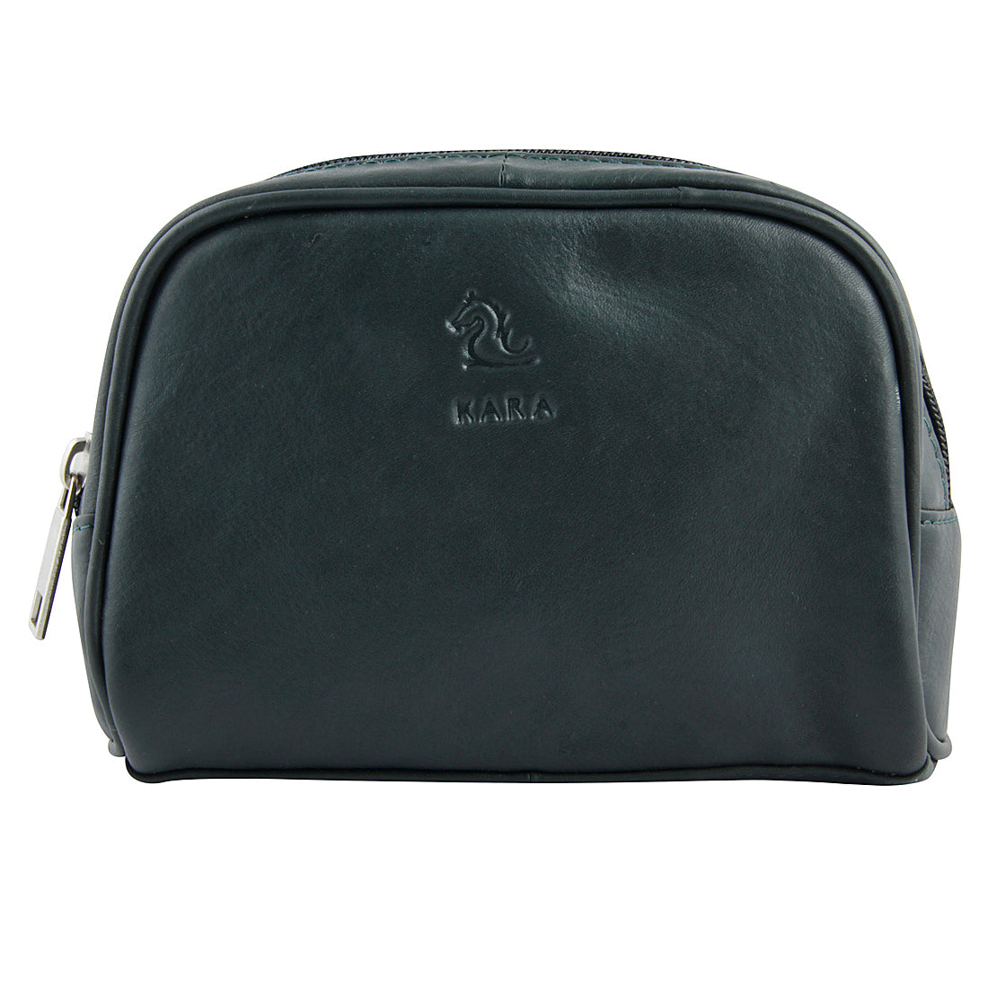 Sasha Classic Durable Leather Toiletry Bag