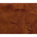 10101 Tan Leather Card Holder for Men and Women