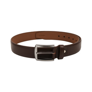 Sophisticated Brown Textured Belt