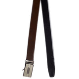 4223 Black & Brown Reversible Leather Belt for Men