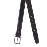 4242 Black Leather Belt for Men