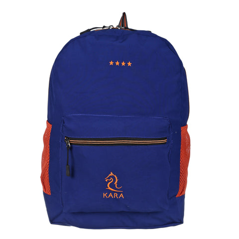 9270 Blue & Orange Foldable Backpack