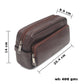 Travel Organizer Edward Leather Wash Bag