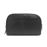 Malia Brown Leather Wash Bag for Men and Women
