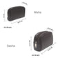 Malia & Sasha Combo A Perfect Duo Leather Wash Bags