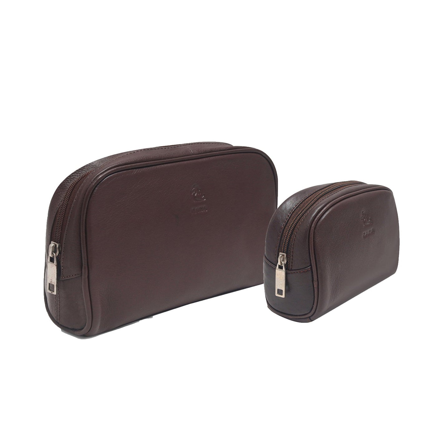 Malia & Sasha Combo A Perfect Duo Leather Wash Bags