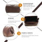 Obama Premium Leather Cosmetic Kit