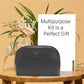 Sasha Classic Durable Leather Toiletry Bag