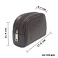 Sasha Classic Durable Leather Toiletry Bag