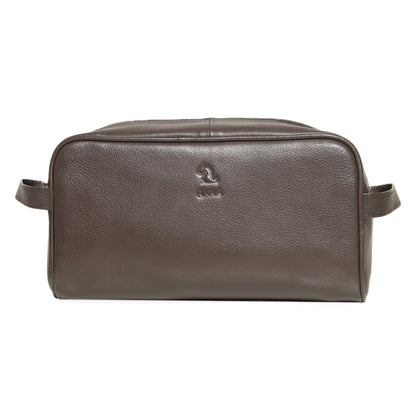 Ted A Travel-Ready Leather Wash Kit