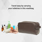 Ted A Travel-Ready Leather Wash Kit