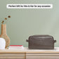 Ted A Travel-Ready Leather Wash Kit