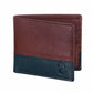 Modern Gentleman Tan & Green Leather Wallet