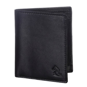 Timeless Black Leather Bifold Wallet