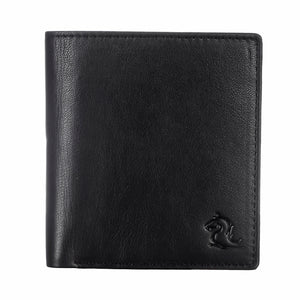 Timeless Black Leather Bifold Wallet
