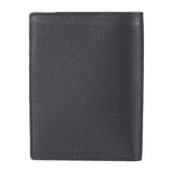 13096 Black Leather Card Holder for Men and Women