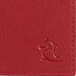 Stylish Cherry Leather Card Holder