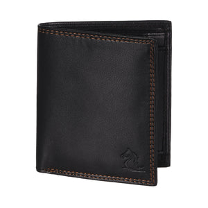 Timeless Design Black Bifold Wallet
