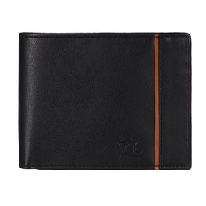 Functional Black Billfold Coin Wallet