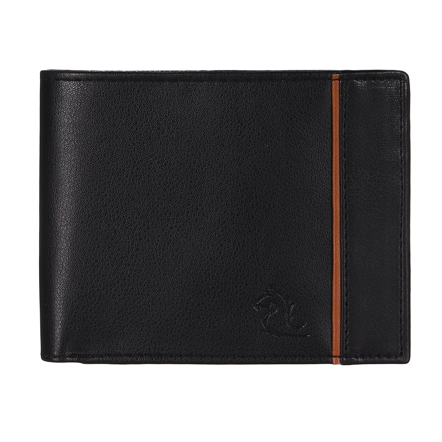 Functional Black Billfold Coin Wallet