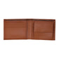 Modern Tan Billfold Coin Wallet