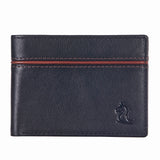 14091 Black & Tan Bifold Wallet