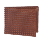 14095 Tan Textured Bifold Wallet