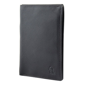 Discerning Traveler Brown Leather Passport Cover