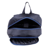 9258 Black & Grey Medium Backpack