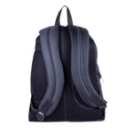 9258 Black & Wine Medium Backpack