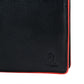 Handcrafted Black & Red Leather Bifold Wallet