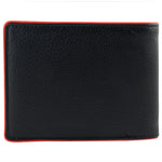 14056 Black & Red Bifold Wallet