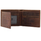 Amazing Brown Leather Bifold Wallet