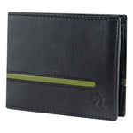 14053 Black & Green Bifold Wallet