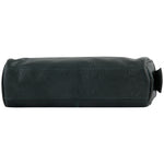 Malia Red Leather Wash Bag for Men and Women