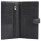 Sophisticated Brown Leather Passport Holder