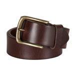 4122 Brown Leather Belt for Men