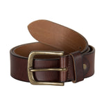 4122 Brown Leather Belt for Men