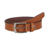4241 Tan Leather Belt for Men