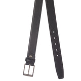 4243 Black Leather Belt for Men