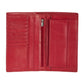 Traveler Red Leather Passport Holder